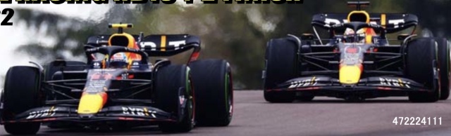 [予約] ミニチャンプス 1/43 レッドブル RB18 エミリアロマーニャGP 2022 M.フェルスタッペン ウィナー S.ペレス 2nd. 1-2フィニッシュ 2台セット　472224111