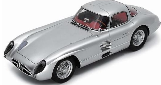 [予約] シュコー 1/12 メルセデスベンツ 300SLR ウーレンハートクーペ 1955 シルバー　450052700