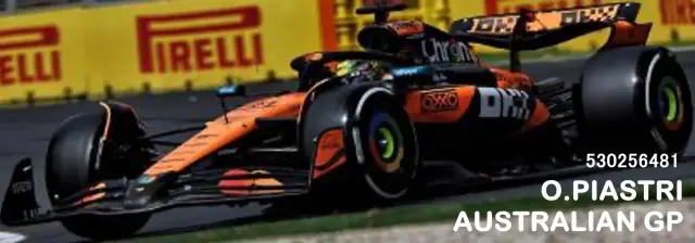 [予約] ミニチャンプス 1/64 マクラーレン MCL39 オスカー・ピアストリ オーストラリアGP 2025　530256481