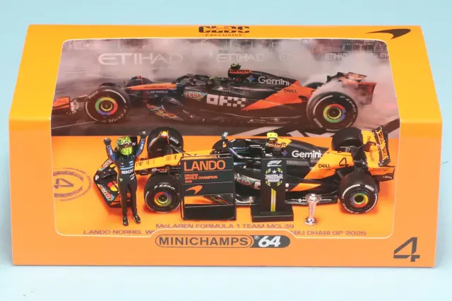CLDC特注ミニチャンプス 1/64 マクラーレン F1チーム MCL39 ランド