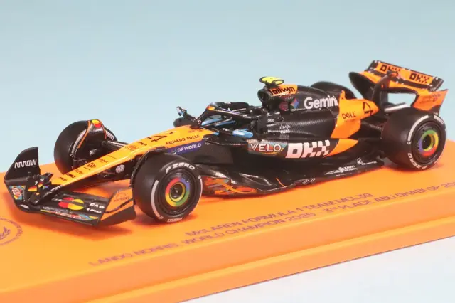 CLDC特注ミニチャンプス 1/64 マクラーレン F1チーム MCL39 ランド
