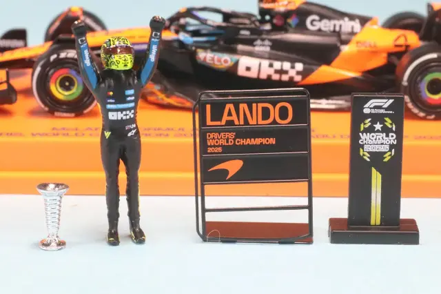 CLDC特注ミニチャンプス 1/64 マクラーレン F1チーム MCL39 ランド