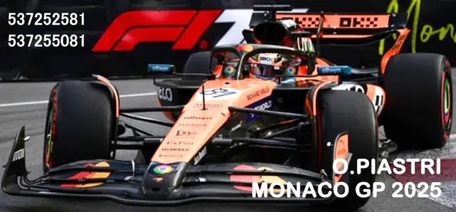 [予約] ミニチャンプス 1/43 マクラーレン  MCL39 オスカー・ピアストリ  モナコGP 2025　537255081