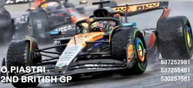 [予約] ミニチャンプス 1/43 マクラーレン MCL39 オスカー・ピアストリ イギリスGP 2025 2位入賞　537255481