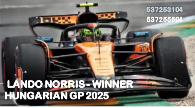 [予約] ミニチャンプス 1/18 マクラーレン F1チーム MCL39 ランド・ノリス ハンガリーGP 2025　ウィナー