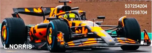 [予約] ミニチャンプス 1/18 マクラーレン F1チーム MCL39 ランド・ノリス 2025 テストバージョン　537254204