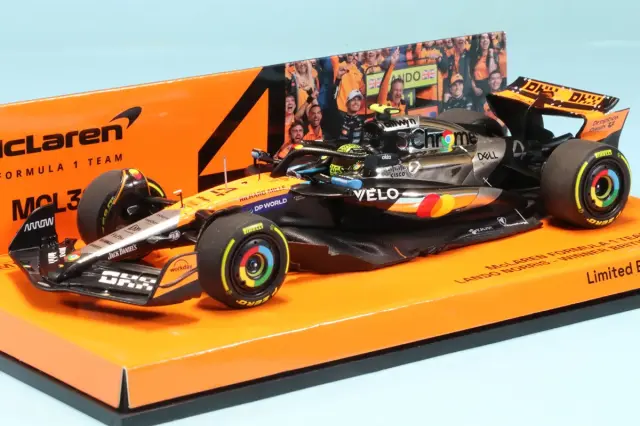 ミニチャンプス 1/43 マクラーレン MCL39 ランド・ノリス イギリスGP 2025 ウィナー 537255404