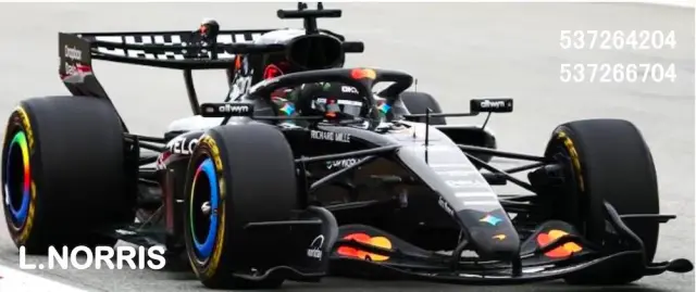 [予約] ミニチャンプス 1/18 マクラーレン マスターカード F1チーム MCL40 ランド・ノリス 2026 テストバージョン　537264204