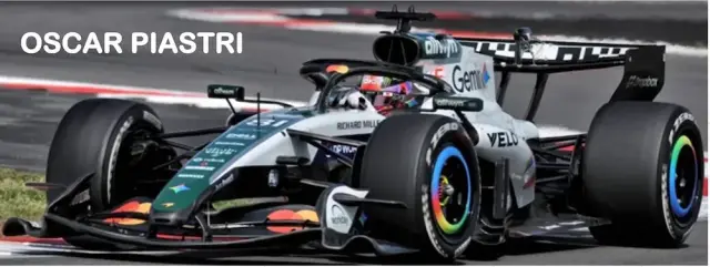 ミニチャンプス 1/43 マクラーレン MCL39 オスカー ピアストリ 中国GP
