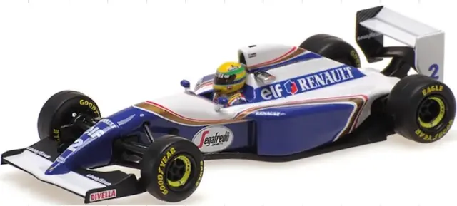 [予約] ミニチャンプス 1/64 ウィリアムズ ルノー FW16 アイルトン・セナ ブラジルGP 1994　540946402