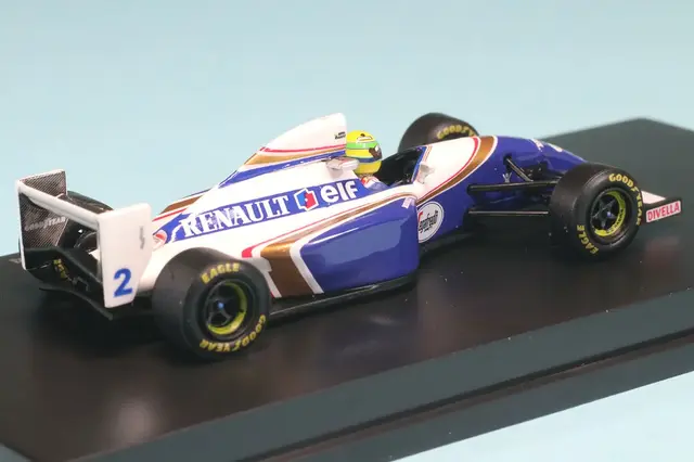 ミニチャンプス 1/64 ウィリアムズ ルノー FW16 アイルトン・セナ