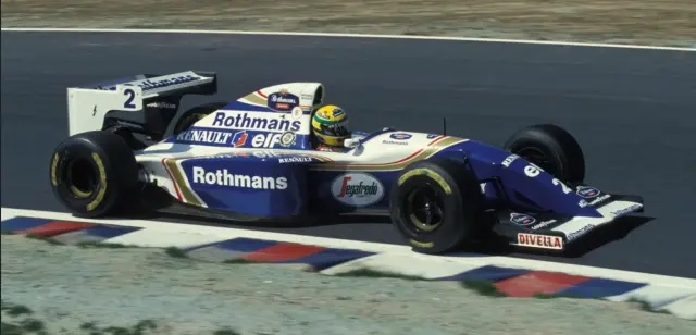 [予約] ミニチャンプス 1/64 ウィリアムズ ルノー FW16 アイルトン・セナ パシフィックGP 1994 デカール加工品(ロゴ修正済み)　540946412Dc