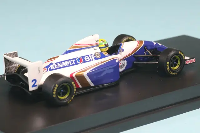 ミニチャンプス 1/64 ウィリアムズ ルノー FW16 アイルトン・セナ