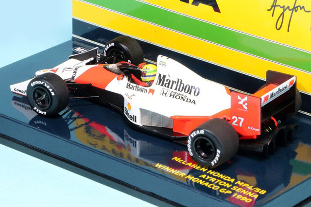 ミニチャンプス 1/43 マクラーレン ホンダ MP4/5B モナコGP 1990 