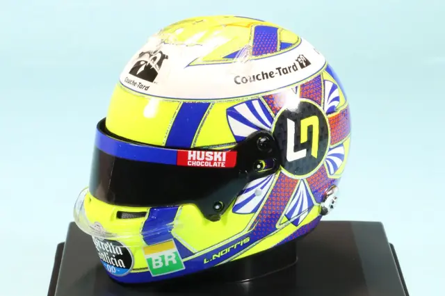 スパーク 1/5 ヘルメット L.ノリス マクラーレン 2019　5HF025