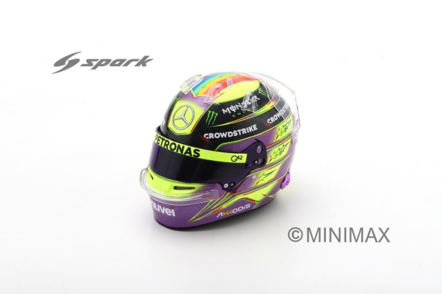 [予約] スパーク 1/5 L.ハミルトン ヘルメット 2023　5HF087