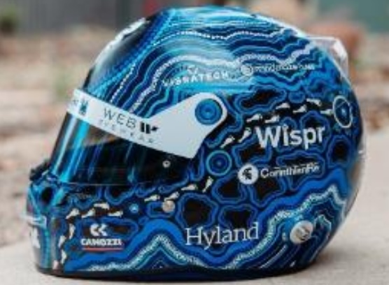 スパーク 1/5ヘルメット V.ボッタス オーストラリアGP 2024 5HF156