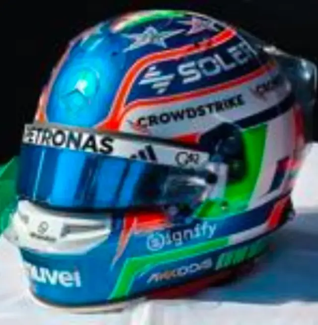 [予約] スパーク 1/5 ヘルメット メルセデス AMG  キミ アントネッリ   2025  イタリアGP　5HF212