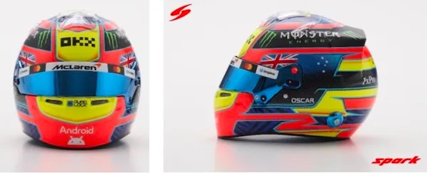 [予約] スパーク 1/5 ヘルメット マクラーレン マスターカード F1チーム ヘルメット オスカー・ピアストリ 2026　5HF244