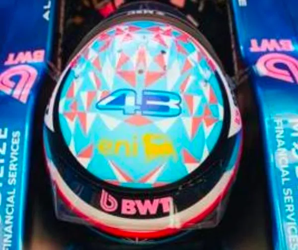 [予約] スパーク 1/5 ヘルメット BWT アルピーヌ フォーミュラワン チーム ヘルメット フランコ・コラピント 2026　5HF249