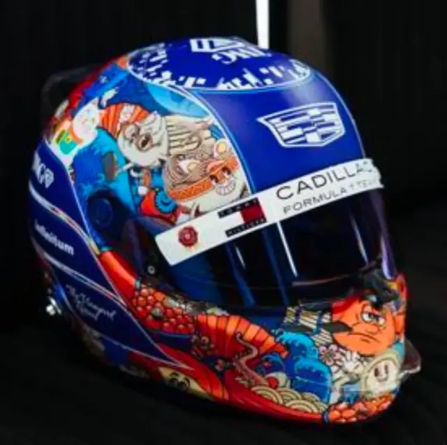 [予約] スパーク 1/5 キャデラック フォーミュラ1チーム ヘルメット バルテリ・ボッタス 日本GP 2026　5HF259