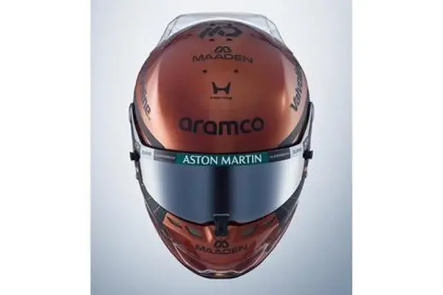 [予約] スパーク 1/5 アストンマーティン アラムコ フォーミュラワン チーム ヘルメット ランス・ストロール イギリスGP 2026　5HF270