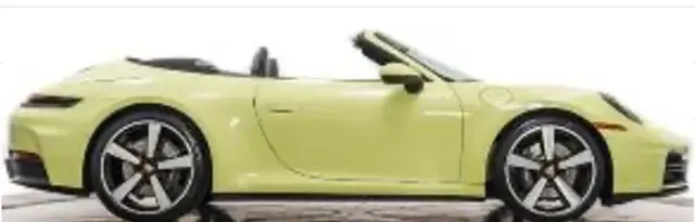 [予約] ミニチャンプス 1/64 ポルシェ 911 (992.2) カレラ カブリオレ 2025 イエローメタリック　640064031
