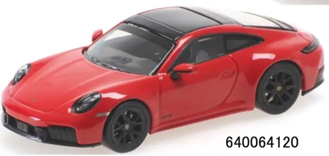 [予約] ミニチャンプス 1/64 ポルシェ 911 (992.2) カレラ GTS 2025 レッド　640064120