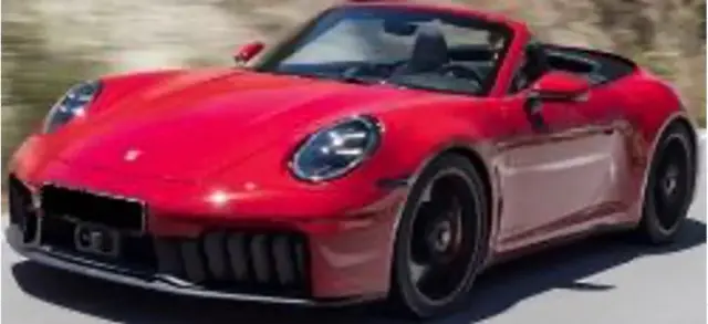 [予約] ミニチャンプス 1/64 ポルシェ 911 (992.2) カレラ GTS カブリオレ 2025 レッド　640064130