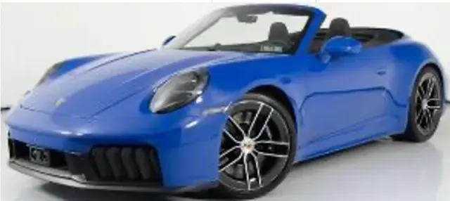 [予約] ミニチャンプス 1/64 ポルシェ 911 (992.2) カレラ GTS カブリオレ 2025 ブルー　640064135
