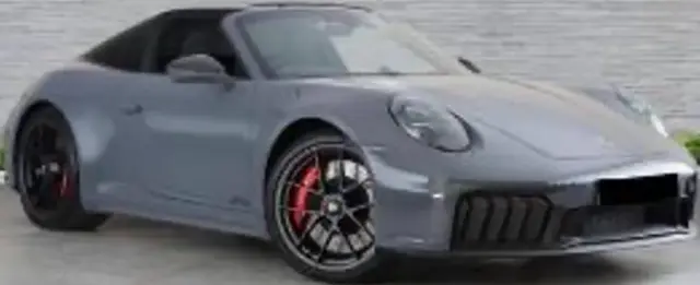 [予約] ミニチャンプス 1/64 ポルシェ 911 (992.2) タルガ 4 GTS 2025 グレー　640064144