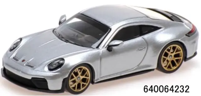 [予約] ミニチャンプス 1/64 ポルシェ 911 (992.2) GT3 ツーリング 2025 シルバーメタリック　640064232