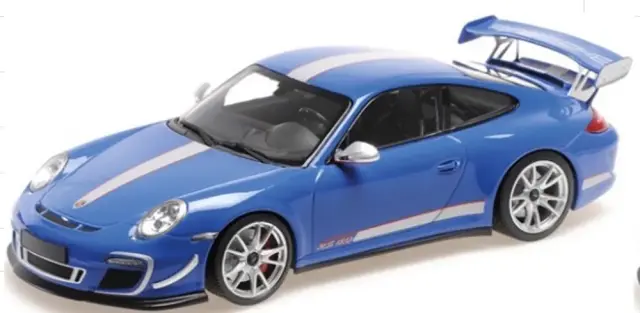 [予約] ミニチャンプス 1/64 ポルシェ 911 GT3 RS 4.0 - 2011 ブルー　640065022