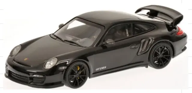 [予約] ミニチャンプス 1/64 ポルシェ 911 (997.2) GT2 RS 2010 ブラック/ブラックホイール　640065121