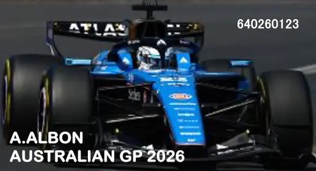 [予約] ミニチャンプス 1/64 アトラシアン ウィリアムズ F1チーム FW48 アレクサンダー・アルボン オーストラリアGP 2026　640260123