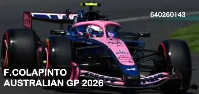 [予約] ミニチャンプス 1/64 BWT アルピーヌ F1チーム A526 フランコ・コラピント オーストラリアGP 2026　640260143