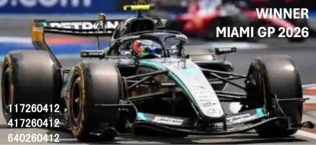 [予約] ミニチャンプス 1/64 メルセデス-AMG ペトロナス F1チーム W17 キミ・アントネッリ マイアミGP 2026 ウィナー　640260412