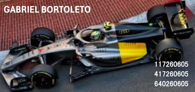 [予約] ミニチャンプス 1/64 アウディ レボリュート F1チーム R26 ガブリエル・ボルトレト モナコGP 2026　640260605