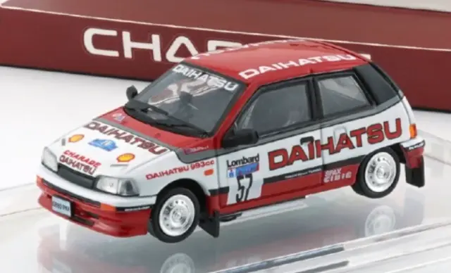 [予約] BMクレイション 1/64 ダイハツ シャレード 1989 ロンバードラリー 　64B0448