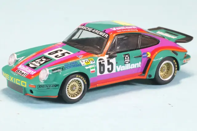 スパーク 1/64 ポルシェ 911 カレラ RSR 3.0 No.65 ルマン 1975 B. スプロールズ / J. C. ボラノス / A. コントレラス 64S029