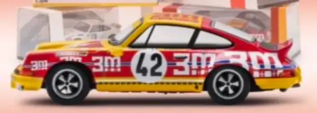 [予約] スパーク 1/64 ポルシェ 911 カレラ RSR 2.8 No.42 24H ルマン 1973 R. マッツィア - M. ミニョー - P. モーロワ　64S031