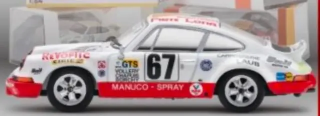[予約] スパーク 1/64 ポルシェ 911 カレラ RSR 2.8 No.67 24H ルマン 1974 W. ヴォレリー - E. シャピュ - R. ドルシー　64S032