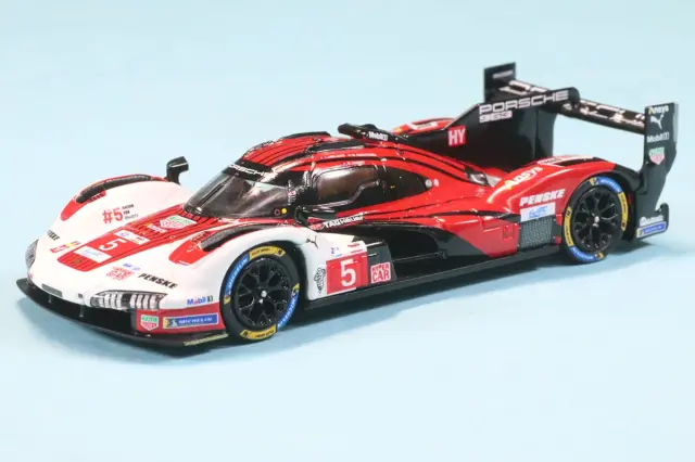 260623 スパーク 1/64 ポルシェ 963 No.5 ポルシェ・ペンスキー・モータースポーツ 6位 ルマン 2025 J.アンドラウアー M.クリステンセン M.ジャミネ 64S063