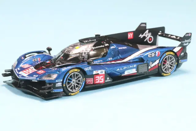 スパーク 1/64 アルピーヌ A424 No.35 アルピーヌ・エンデュランス・チーム 9位 ルマン 2025 P.シャタン F.ハプスブルク C.ミレジ　64S065