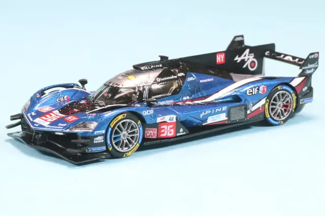 スパーク 1/64 アルピーヌ A424 No.36 アルピーヌ・エンデュランス・チーム 10位 ルマン 2025 M.シューマッハ F.マコウィエッキ J.グーノン　64S066
