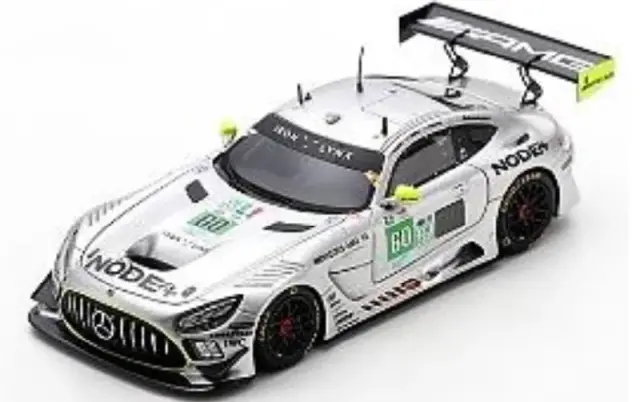 POPレース 1/64 メルセデスベンツ CLK-GTR プレーンボディ 前後