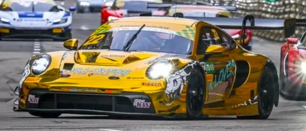 [予約] スパーク 1/64 ポルシェ 911 GT3 R (992) No.22 シューマッハー CLRT 3位 マカオGTカップ - FIA GT ワールドカップ 2025 ローリン・ハインリッヒ　64S114