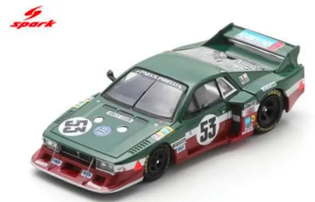 [予約] スパーク 1/64 ランチア ベータ モンテカルロ ターボ No.53 24H ルマン 1980 C. ファチェッティ - M. フィノット　64S155