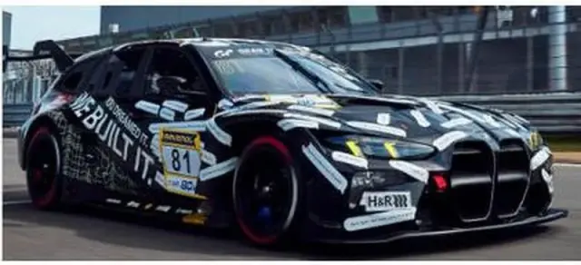 [予約] スパーク 1/64 BMW M3 ツーリング GT3 NLS ニュルブルクリンク　64S253