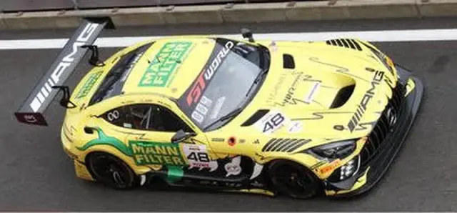 [予約] スパーク 1/64 メルセデス-AMG GT3 EVO No.48 メルセデス-AMG チーム MANN-FILTER 2位 24H スパ 2026 L. アウアー - L. ストルツ - M. エンゲル　64S256